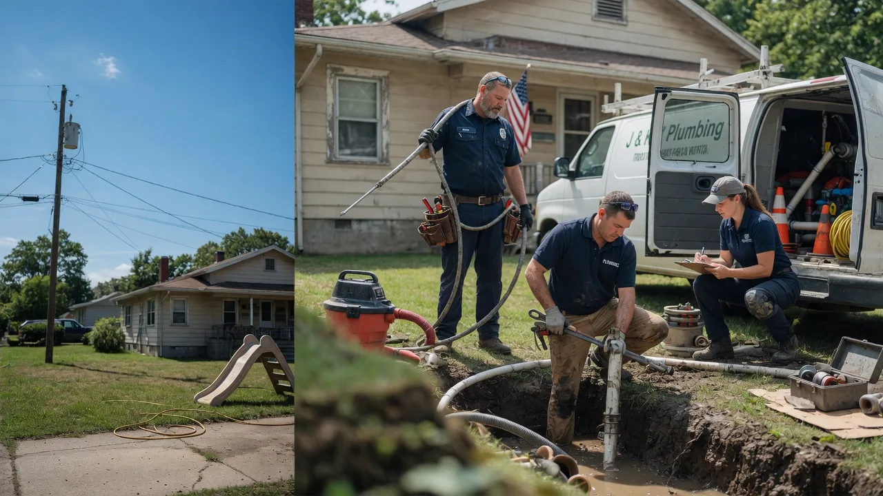 Drain Cleaning in Ogallah, KS near me